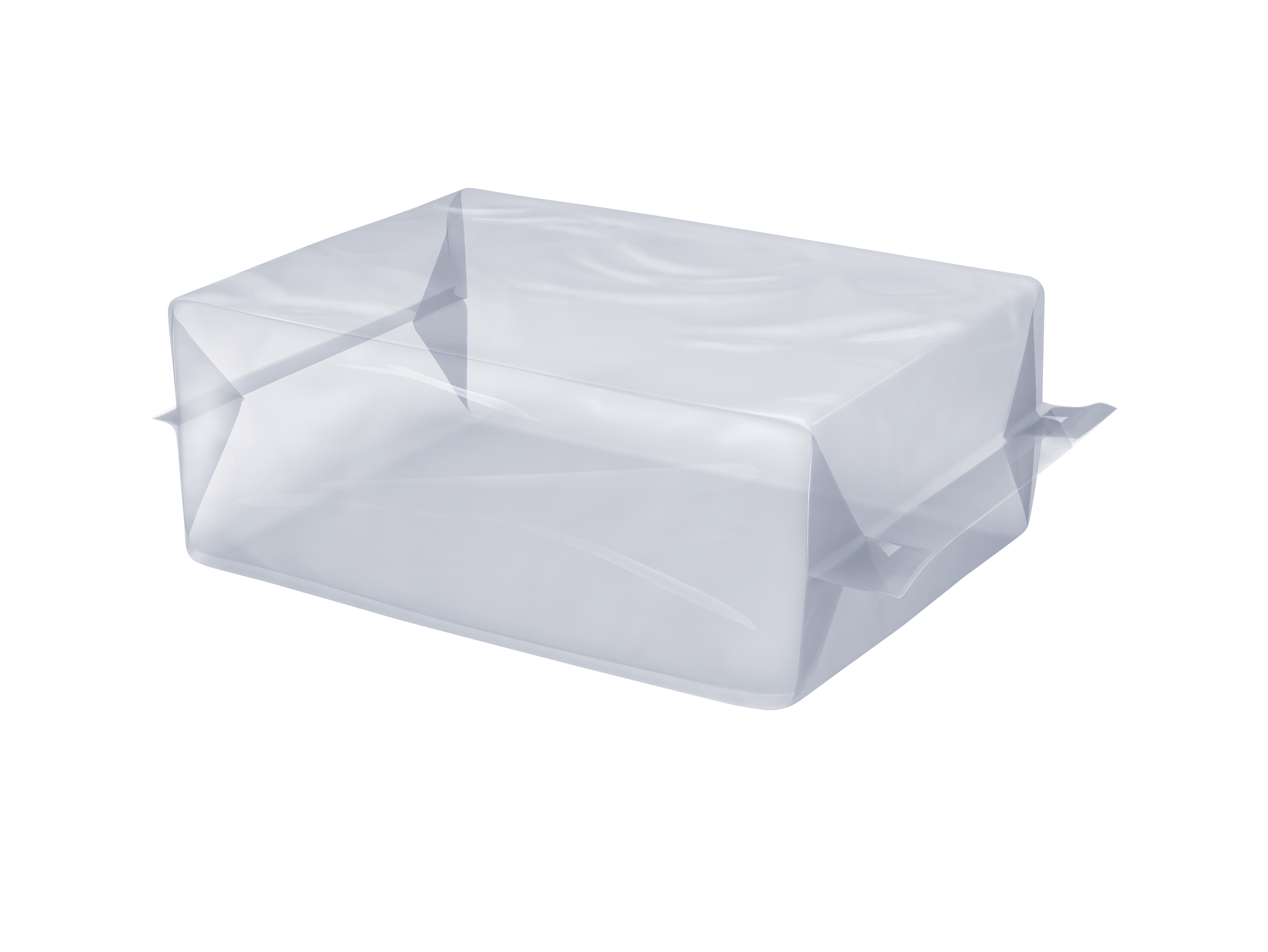 Side-gusseted-bags for the maturing of cheese